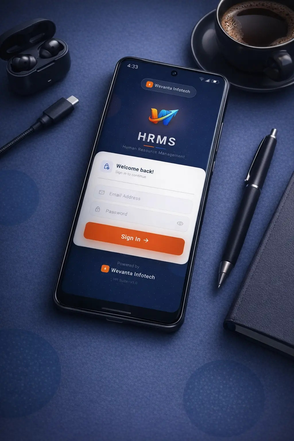 App Login Screen
